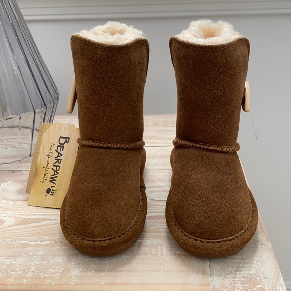BEARPAW Victorian Toddlee Hickory Boots